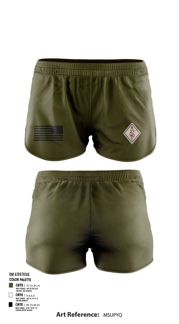 Ranger Panties, 249TH RTI, National Guard, Teamtime, Team time, sublimation, custom sports apparel, team uniforms, spirit wear, spiritwear, sports uniforms, custom shirts, team store, custom team store, fundraiser sports, apparel fundraiser