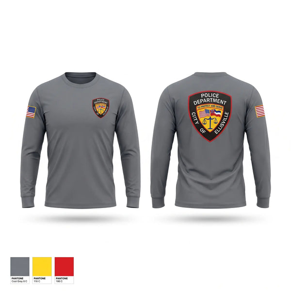 Long Sleeve Performance Shirt, EPD, Police, Teamtime, Team time, sublimation, custom sports apparel, team uniforms, spirit wear, spiritwear, sports uniforms, custom shirts, team store, custom team store, fundraiser sports, apparel fundraiser