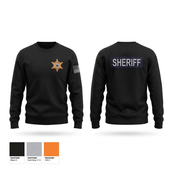 Crew Neck Sweatshirt, Jefferson County Sheriff SSO, Police, Teamtime, Team time, sublimation, custom sports apparel, team uniforms, spirit wear, spiritwear, sports uniforms, custom shirts, team store, custom team store, fundraiser sports, apparel fundraiser