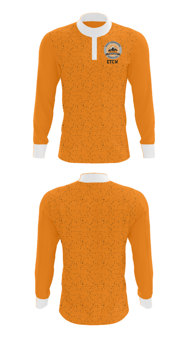 Quarter Zip Jacket, ETCW, Wrestling, Teamtime, Team time, sublimation, custom sports apparel, team uniforms, spirit wear, spiritwear, sports uniforms, custom shirts, team store, custom team store, fundraiser sports, apparel fundraiser