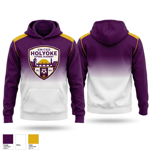 Hoodie, United Holyoke Futbol Academy, Women's Soccer, Teamtime, Team time, sublimation, custom sports apparel, team uniforms, spirit wear, spiritwear, sports uniforms, custom shirts, team store, custom team store, fundraiser sports, apparel fundraiser