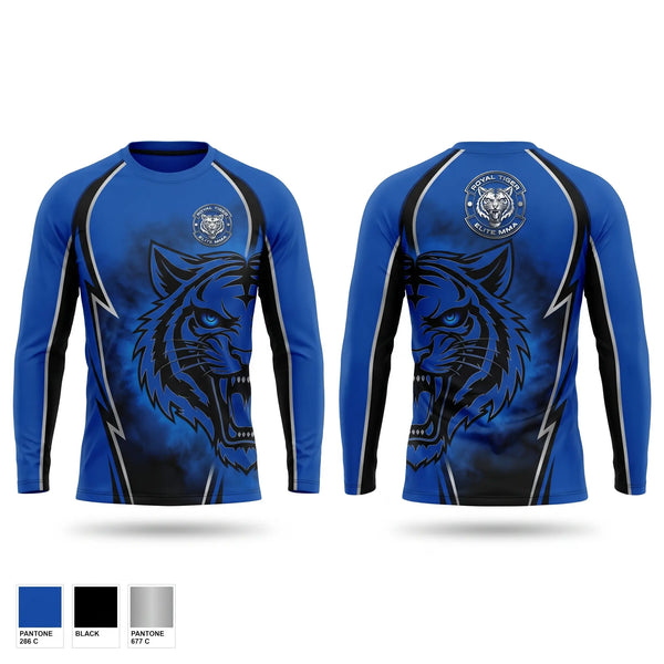 Long Sleeve Performance Shirt, Royal Tiger Elite MMA, , Teamtime, Team time, sublimation, custom sports apparel, team uniforms, spirit wear, spiritwear, sports uniforms, custom shirts, team store, custom team store, fundraiser sports, apparel fundraiser