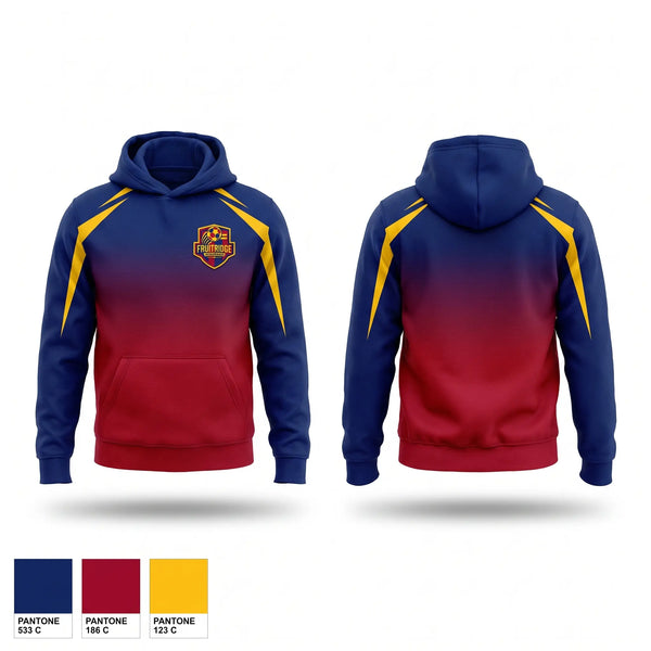 Hoodie, Fruitridge azulgranas, Men's Soccer, Teamtime, Team time, sublimation, custom sports apparel, team uniforms, spirit wear, spiritwear, sports uniforms, custom shirts, team store, custom team store, fundraiser sports, apparel fundraiser