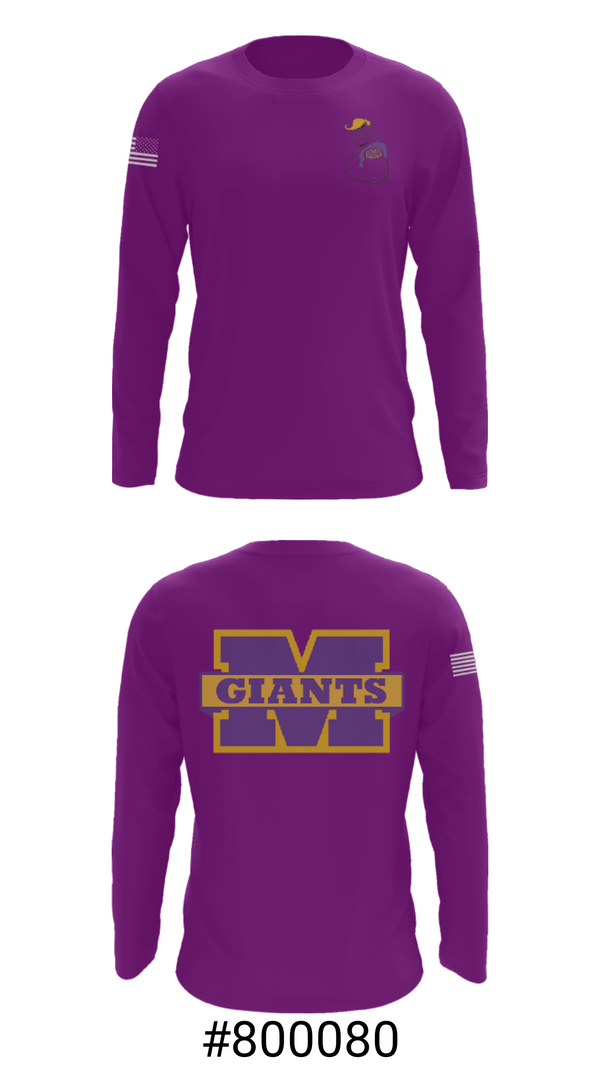 Long Sleeve Performance Shirt, Marion High School Wrestling, Wrestling, Teamtime, Team time, sublimation, custom sports apparel, team uniforms, spirit wear, spiritwear, sports uniforms, custom shirts, team store, custom team store, fundraiser sports, apparel fundraiser