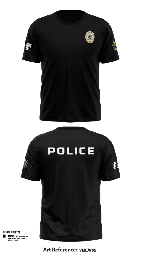 Short Sleeve Performance Shirt, Police, Police, Teamtime, Team time, sublimation, custom sports apparel, team uniforms, spirit wear, spiritwear, sports uniforms, custom shirts, team store, custom team store, fundraiser sports, apparel fundraiser