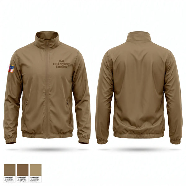 Windbreaker, 1-178 Field Artillery Battalion, Army, Teamtime, Team time, sublimation, custom sports apparel, team uniforms, spirit wear, spiritwear, sports uniforms, custom shirts, team store, custom team store, fundraiser sports, apparel fundraiser