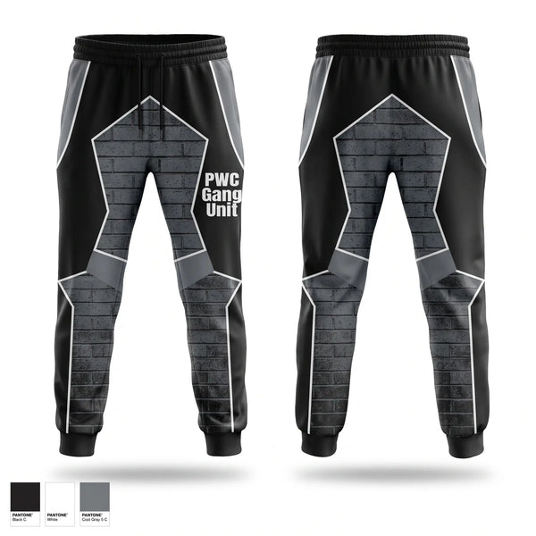 Sweatpants, PWC Gang Unit, Police, Teamtime, Team time, sublimation, custom sports apparel, team uniforms, spirit wear, spiritwear, sports uniforms, custom shirts, team store, custom team store, fundraiser sports, apparel fundraiser