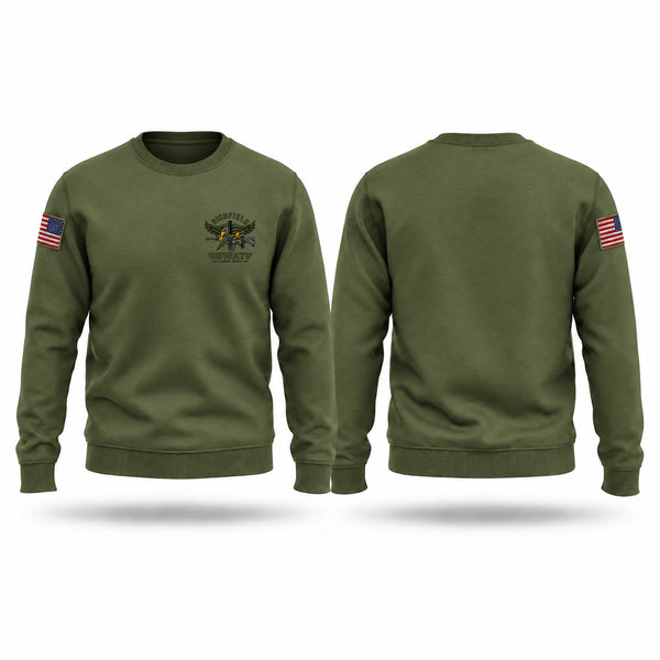 Crew Neck Sweatshirt, Richfield SWAT, Police, Teamtime, Team time, sublimation, custom sports apparel, team uniforms, spirit wear, spiritwear, sports uniforms, custom shirts, team store, custom team store, fundraiser sports, apparel fundraiser