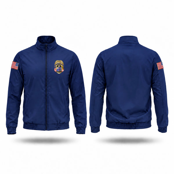 Windbreaker, Seat Pleasant Police Department, Police, Teamtime, Team time, sublimation, custom sports apparel, team uniforms, spirit wear, spiritwear, sports uniforms, custom shirts, team store, custom team store, fundraiser sports, apparel fundraiser