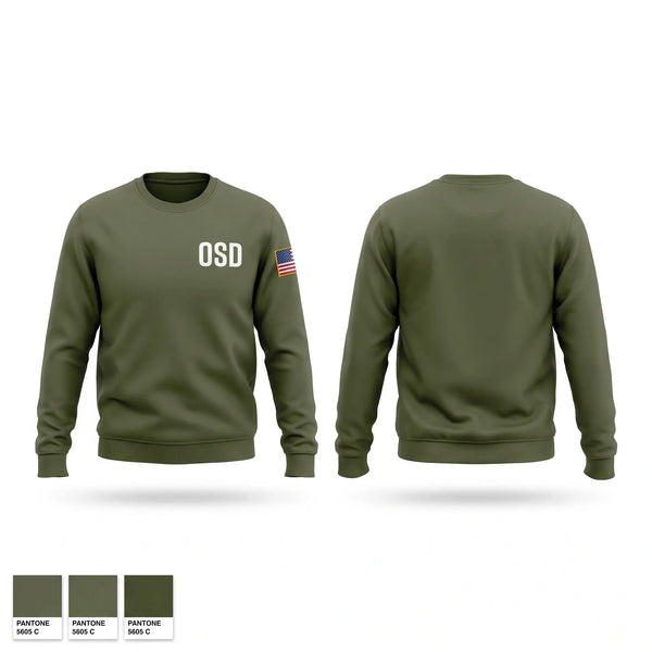 Crew Neck Sweatshirt, OSD, Police, Teamtime, Team time, sublimation, custom sports apparel, team uniforms, spirit wear, spiritwear, sports uniforms, custom shirts, team store, custom team store, fundraiser sports, apparel fundraiser