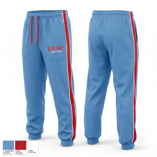 Sweatpants, Elevate, Softball, Teamtime, Team time, sublimation, custom sports apparel, team uniforms, spirit wear, spiritwear, sports uniforms, custom shirts, team store, custom team store, fundraiser sports, apparel fundraiser