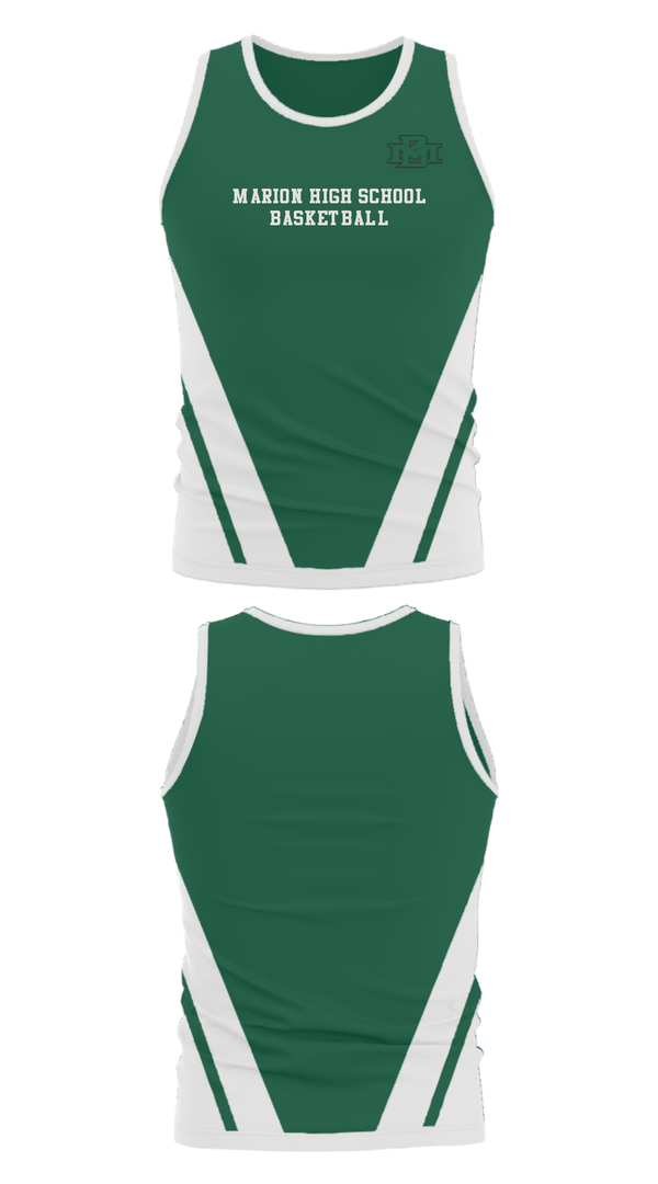 Tank Top, Marion High School Basketball, Men's Basketball, Teamtime, Team time, sublimation, custom sports apparel, team uniforms, spirit wear, spiritwear, sports uniforms, custom shirts, team store, custom team store, fundraiser sports, apparel fundraiser