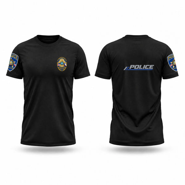 Old School Cotton Feel Shirt, GENERIC TEXAS POLICE OFFICER, Police, Teamtime, Team time, sublimation, custom sports apparel, team uniforms, spirit wear, spiritwear, sports uniforms, custom shirts, team store, custom team store, fundraiser sports, apparel fundraiser