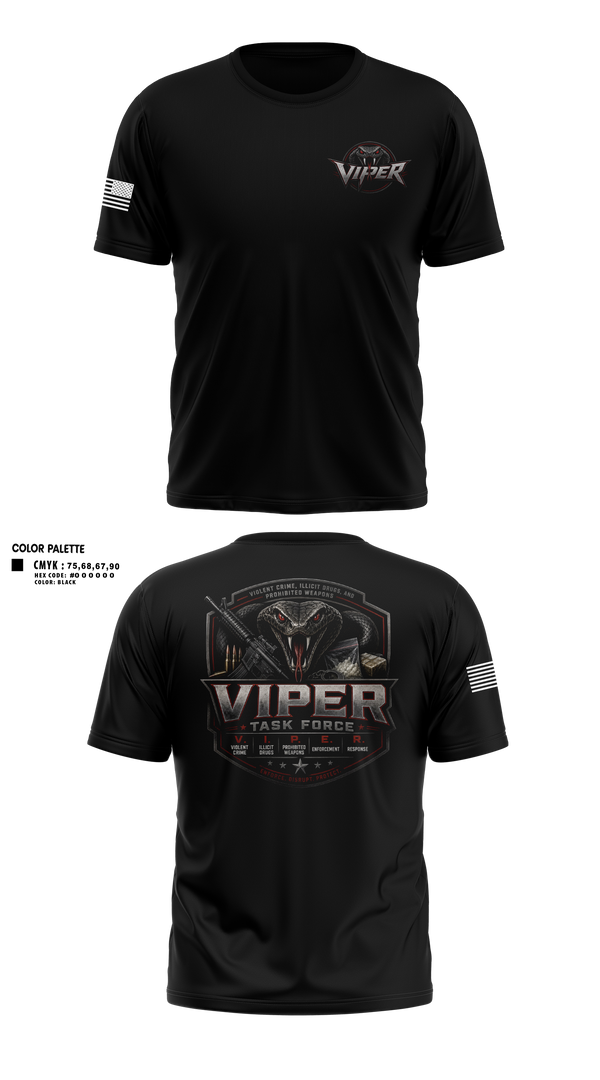 Short Sleeve Performance Shirt, VIPER Task Force, Police, Teamtime, Team time, sublimation, custom sports apparel, team uniforms, spirit wear, spiritwear, sports uniforms, custom shirts, team store, custom team store, fundraiser sports, apparel fundraiser