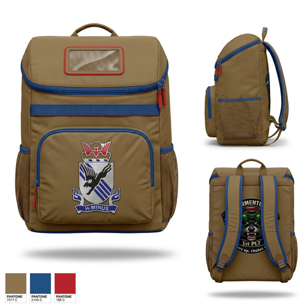 Gear Bag, 1st PLT 2-505, Army, Teamtime, Team time, sublimation, custom sports apparel, team uniforms, spirit wear, spiritwear, sports uniforms, custom shirts, team store, custom team store, fundraiser sports, apparel fundraiser