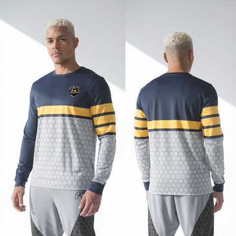 Long Sleeve Performance Shirt, USS WASP, , Teamtime, Team time, sublimation, custom sports apparel, team uniforms, spirit wear, spiritwear, sports uniforms, custom shirts, team store, custom team store, fundraiser sports, apparel fundraiser