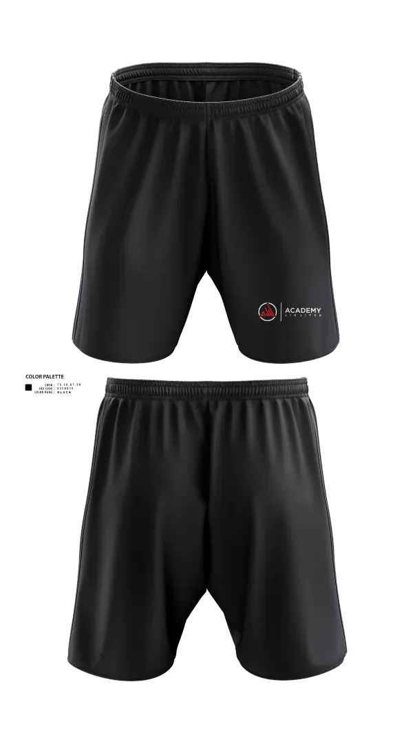 Athletic Shorts With Pockets, Academy Jiu Jitsu, , Teamtime, Team time, sublimation, custom sports apparel, team uniforms, spirit wear, spiritwear, sports uniforms, custom shirts, team store, custom team store, fundraiser sports, apparel fundraiser