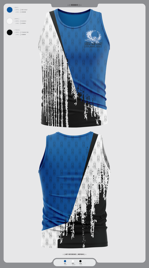 Tank Top, Covington High School Cheer, Cheer, Teamtime, Team time, sublimation, custom sports apparel, team uniforms, spirit wear, spiritwear, sports uniforms, custom shirts, team store, custom team store, fundraiser sports, apparel fundraiser