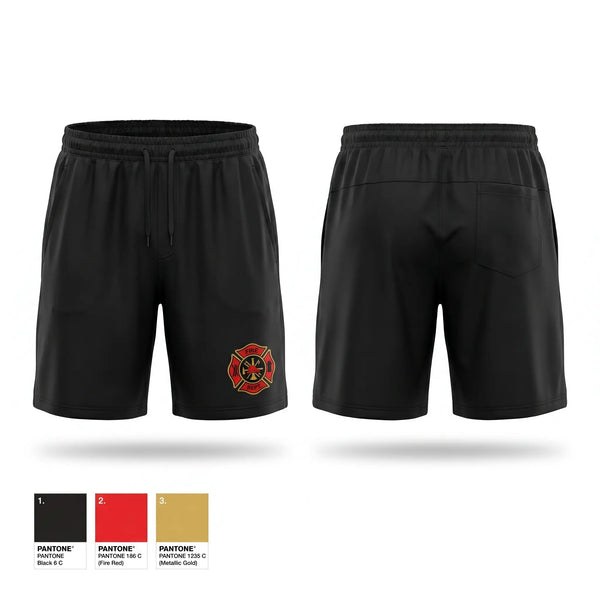 Athletic Shorts With Pockets, New Underwood VFD, Fire Department, Teamtime, Team time, sublimation, custom sports apparel, team uniforms, spirit wear, spiritwear, sports uniforms, custom shirts, team store, custom team store, fundraiser sports, apparel fundraiser