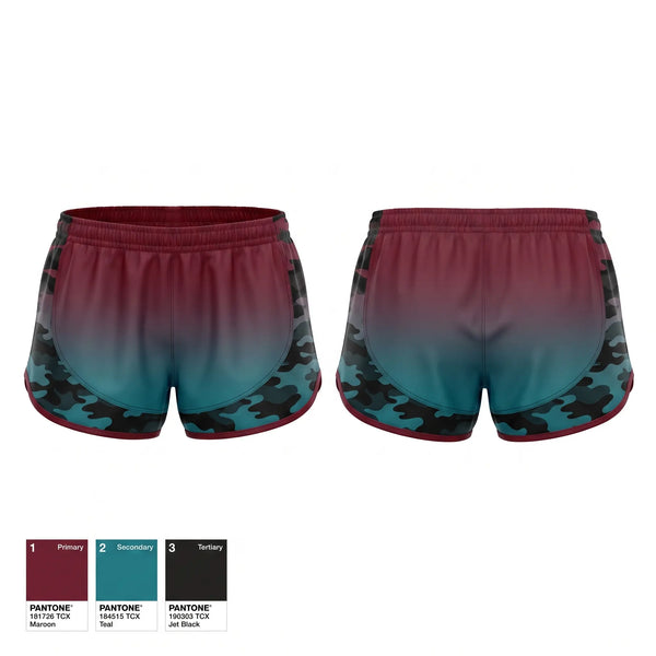 Womens Shorts, hotshots, Baseball, Teamtime, Team time, sublimation, custom sports apparel, team uniforms, spirit wear, spiritwear, sports uniforms, custom shirts, team store, custom team store, fundraiser sports, apparel fundraiser