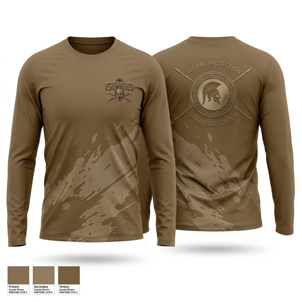 Long Sleeve Performance Shirt, Global Protection & Strategic Group, , Teamtime, Team time, sublimation, custom sports apparel, team uniforms, spirit wear, spiritwear, sports uniforms, custom shirts, team store, custom team store, fundraiser sports, apparel fundraiser