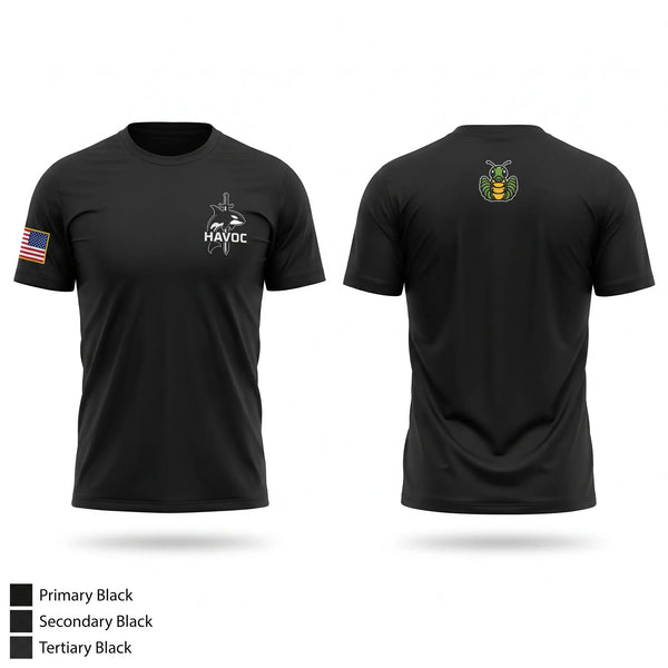 Short Sleeve Performance Shirt, HHB 1-51 HAVOC, Army, Teamtime, Team time, sublimation, custom sports apparel, team uniforms, spirit wear, spiritwear, sports uniforms, custom shirts, team store, custom team store, fundraiser sports, apparel fundraiser