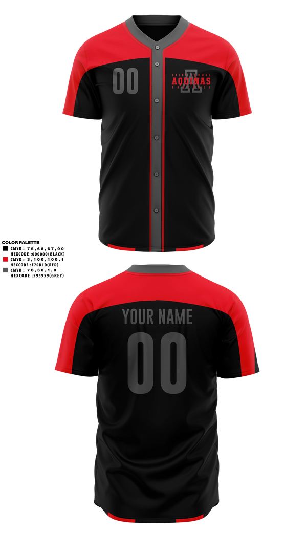 Basketball Uniform, St. Thomas Aquinas, Baseball, Teamtime, Team time, sublimation, custom sports apparel, team uniforms, spirit wear, spiritwear, sports uniforms, custom shirts, team store, custom team store, fundraiser sports, apparel fundraiser