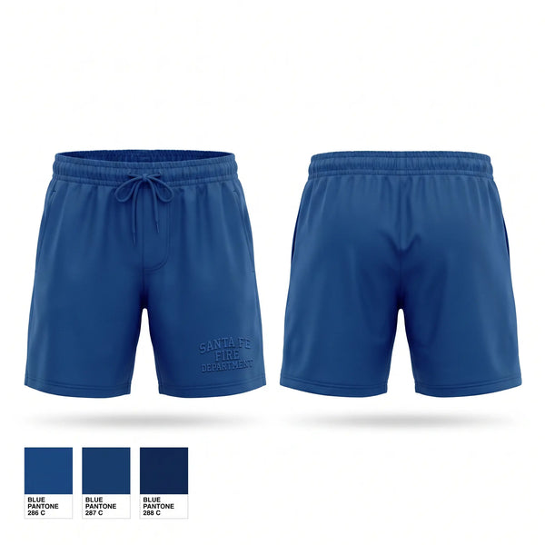 Athletic Shorts With Pockets, Santa Fe Fire Department, Fire Department, Teamtime, Team time, sublimation, custom sports apparel, team uniforms, spirit wear, spiritwear, sports uniforms, custom shirts, team store, custom team store, fundraiser sports, apparel fundraiser