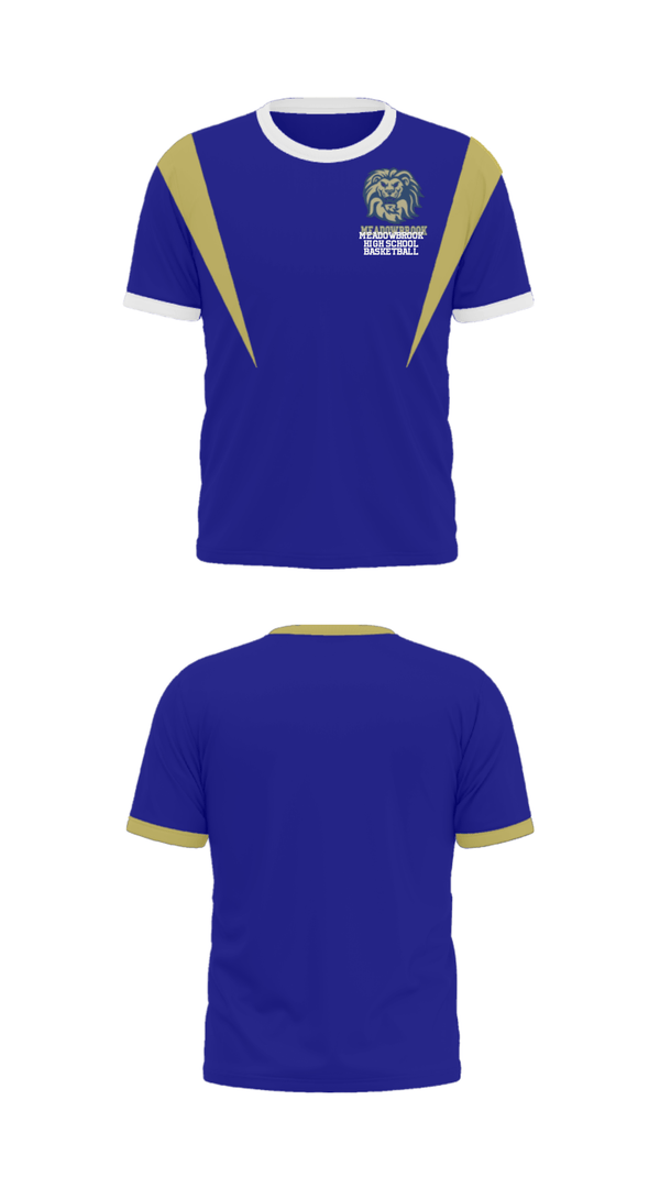 Short Sleeve Performance Shirt, Meadowbrook High School Basketball, Women's Basketball, Teamtime, Team time, sublimation, custom sports apparel, team uniforms, spirit wear, spiritwear, sports uniforms, custom shirts, team store, custom team store, fundraiser sports, apparel fundraiser