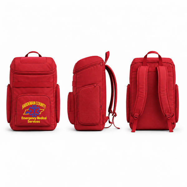 Gear Bag, Hardeman County Ambulance Service, EMS/EMT, Teamtime, Team time, sublimation, custom sports apparel, team uniforms, spirit wear, spiritwear, sports uniforms, custom shirts, team store, custom team store, fundraiser sports, apparel fundraiser