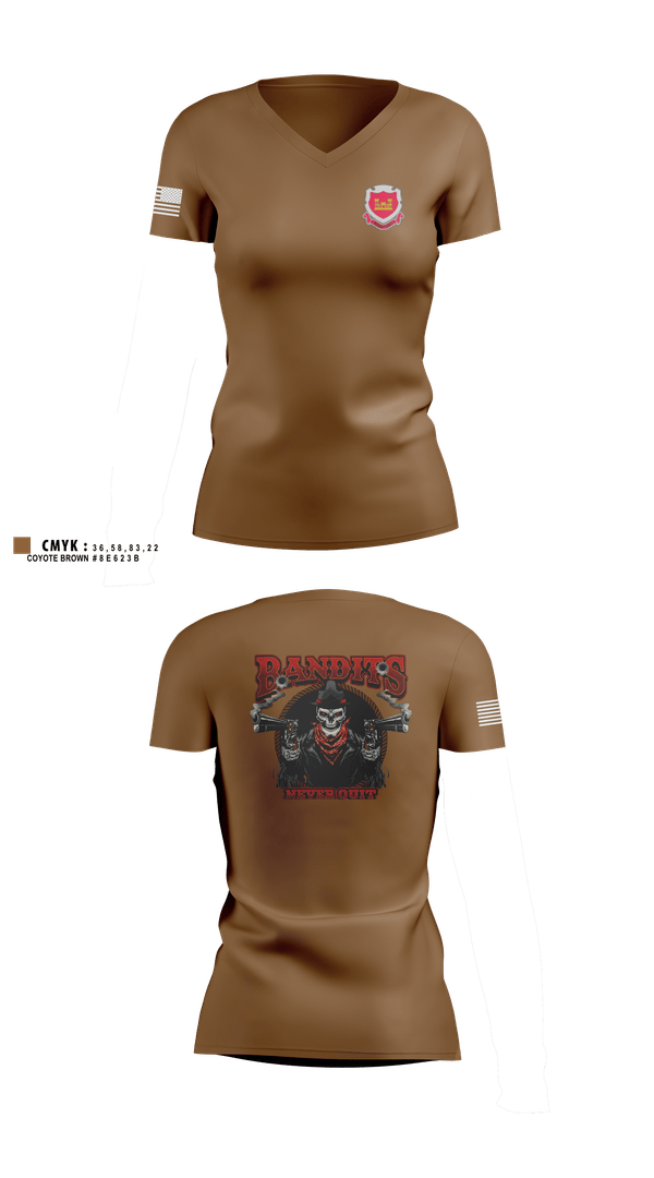 Womens Short Sleeve Vneck Shirt, 1156 ENCO, Army, Teamtime, Team time, sublimation, custom sports apparel, team uniforms, spirit wear, spiritwear, sports uniforms, custom shirts, team store, custom team store, fundraiser sports, apparel fundraiser