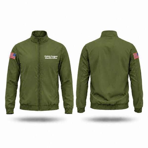 Windbreaker, Pointe Coupee Sheriffs Office, Police, Teamtime, Team time, sublimation, custom sports apparel, team uniforms, spirit wear, spiritwear, sports uniforms, custom shirts, team store, custom team store, fundraiser sports, apparel fundraiser