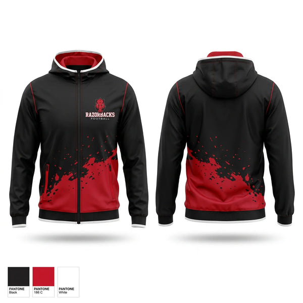 Windbreaker, Wakulla County Youth Football & Cheerleading Association Inc., Football, Teamtime, Team time, sublimation, custom sports apparel, team uniforms, spirit wear, spiritwear, sports uniforms, custom shirts, team store, custom team store, fundraiser sports, apparel fundraiser