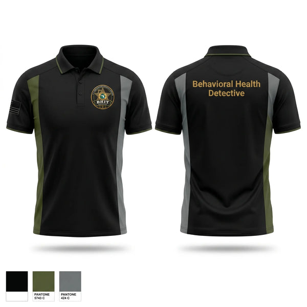 Short Sleeve Performance Polo, BHIT, Police, Teamtime, Team time, sublimation, custom sports apparel, team uniforms, spirit wear, spiritwear, sports uniforms, custom shirts, team store, custom team store, fundraiser sports, apparel fundraiser