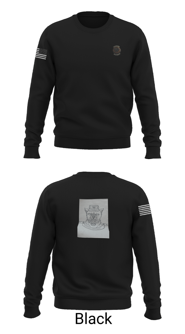 Crew Neck Sweatshirt, DET 890 JMU, Air Force, Teamtime, Team time, sublimation, custom sports apparel, team uniforms, spirit wear, spiritwear, sports uniforms, custom shirts, team store, custom team store, fundraiser sports, apparel fundraiser