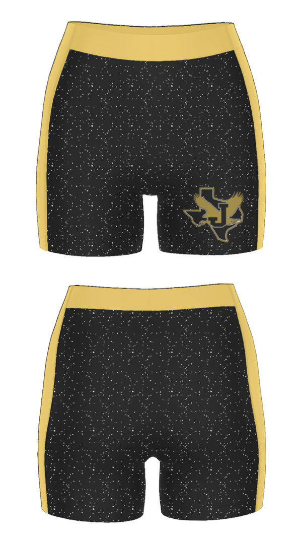 Women's Compression Shorts, Junction Middle School, Spirit Store, Teamtime, Team time, sublimation, custom sports apparel, team uniforms, spirit wear, spiritwear, sports uniforms, custom shirts, team store, custom team store, fundraiser sports, apparel fundraiser