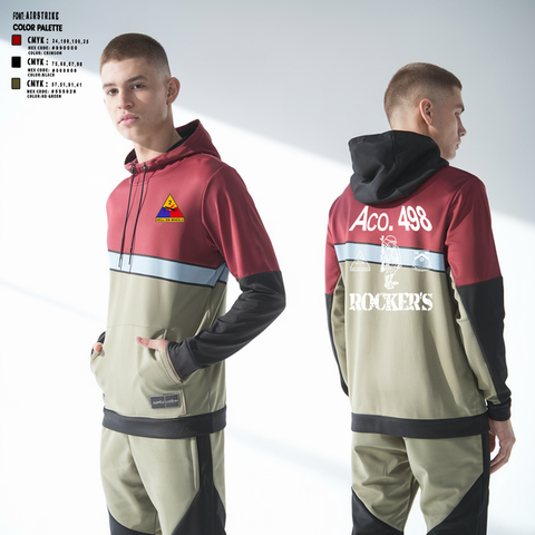 Hoodie, 498th SUP BN 2AD (FWD), Army, Teamtime, Team time, sublimation, custom sports apparel, team uniforms, spirit wear, spiritwear, sports uniforms, custom shirts, team store, custom team store, fundraiser sports, apparel fundraiser