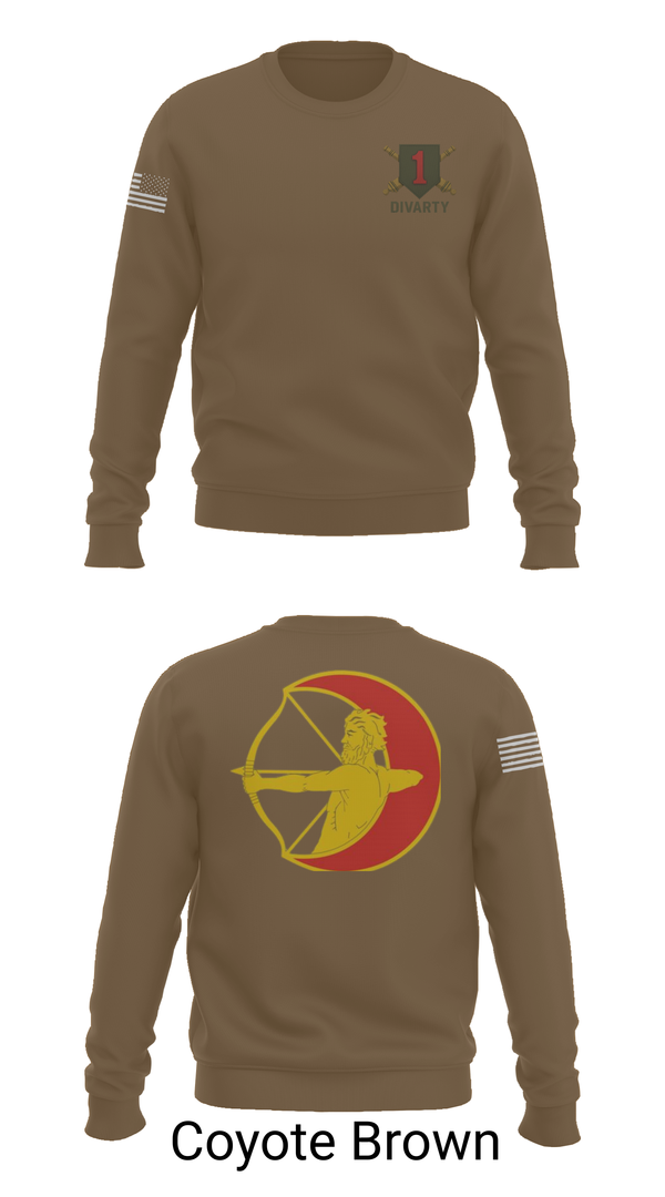 Crew Neck Sweatshirt, 1ID DIVARTY, , Teamtime, Team time, sublimation, custom sports apparel, team uniforms, spirit wear, spiritwear, sports uniforms, custom shirts, team store, custom team store, fundraiser sports, apparel fundraiser
