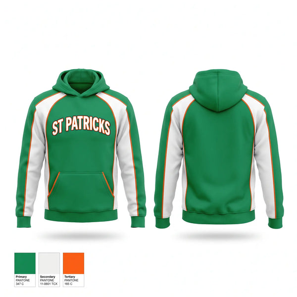Hoodie, St. Patrick’s, Men's Basketball, Teamtime, Team time, sublimation, custom sports apparel, team uniforms, spirit wear, spiritwear, sports uniforms, custom shirts, team store, custom team store, fundraiser sports, apparel fundraiser