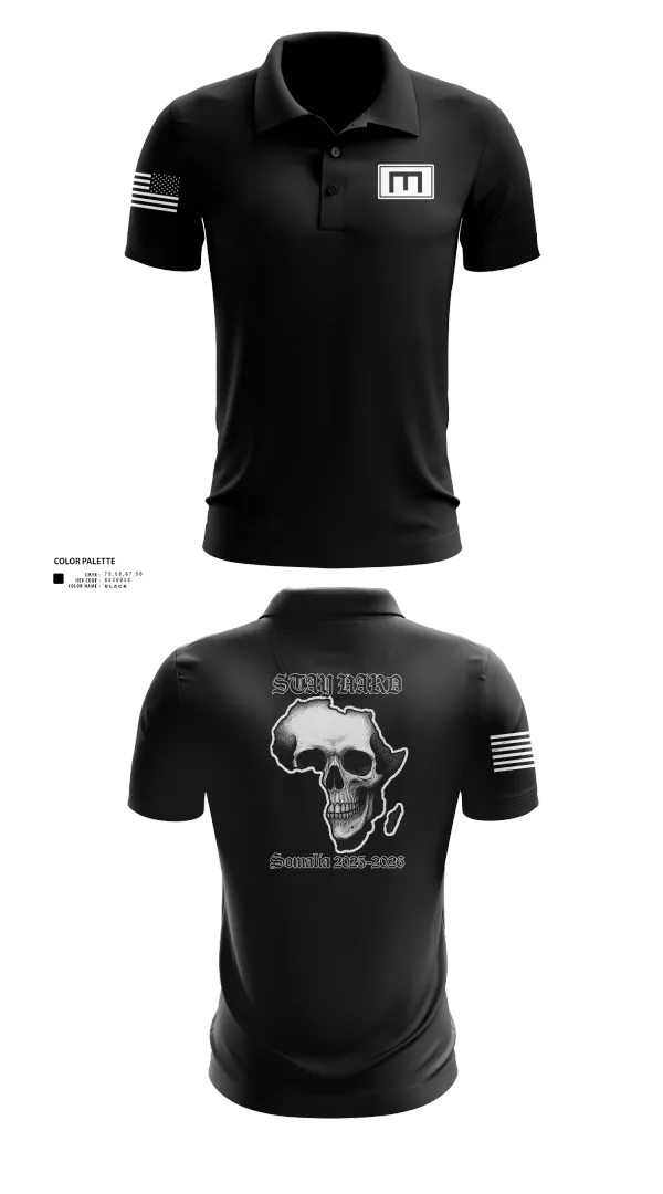 Short Sleeve Performance Polo, 180th ESC, Army, Teamtime, Team time, sublimation, custom sports apparel, team uniforms, spirit wear, spiritwear, sports uniforms, custom shirts, team store, custom team store, fundraiser sports, apparel fundraiser
