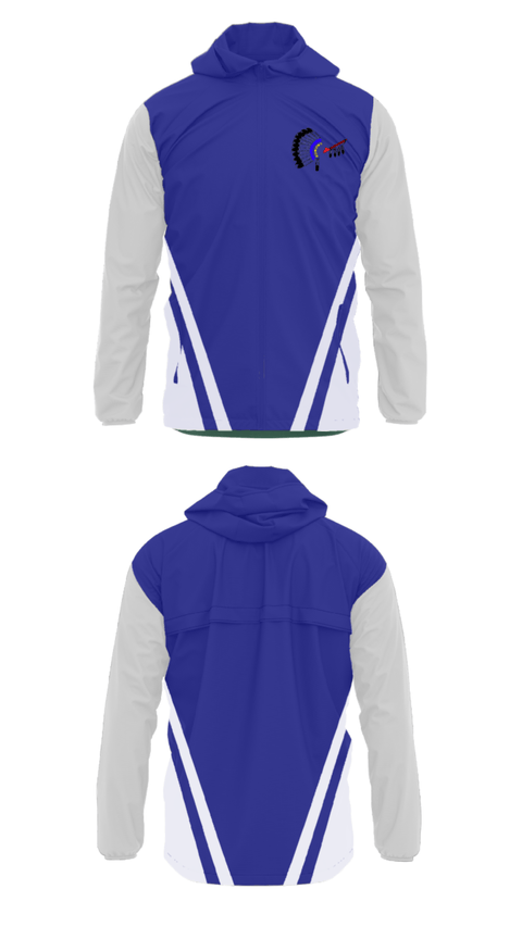 Windbreaker, Isna Wica Owayawa (Loneman School), Spirit Store, Teamtime, Team time, sublimation, custom sports apparel, team uniforms, spirit wear, spiritwear, sports uniforms, custom shirts, team store, custom team store, fundraiser sports, apparel fundraiser