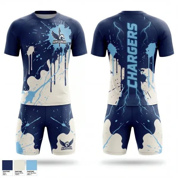 Crew Neck Sweatshirt, Ansonia Chargers, Track & Field, Teamtime, Team time, sublimation, custom sports apparel, team uniforms, spirit wear, spiritwear, sports uniforms, custom shirts, team store, custom team store, fundraiser sports, apparel fundraiser