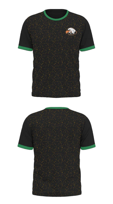 Short Sleeve Performance Shirt, Jasper R-5 High School Basketball, Men's Basketball, Teamtime, Team time, sublimation, custom sports apparel, team uniforms, spirit wear, spiritwear, sports uniforms, custom shirts, team store, custom team store, fundraiser sports, apparel fundraiser