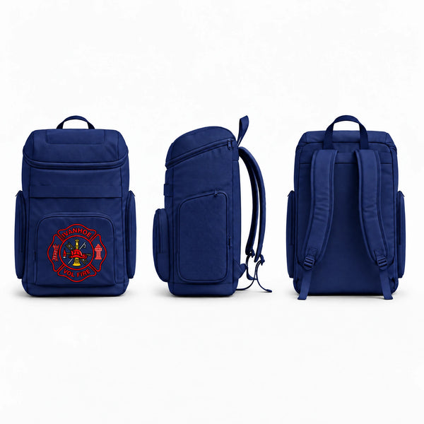 Gear Bag, Ivanhoe Volunteer Fire Department, Fire Department, Teamtime, Team time, sublimation, custom sports apparel, team uniforms, spirit wear, spiritwear, sports uniforms, custom shirts, team store, custom team store, fundraiser sports, apparel fundraiser