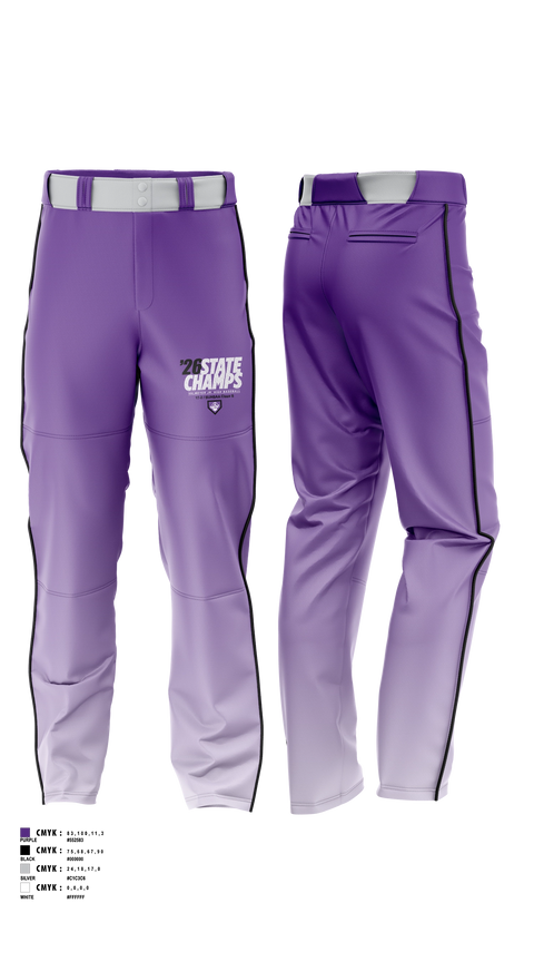 Baseball Pants, Valmeyer Pirates Jr. High Baseball, Baseball, Teamtime, Team time, sublimation, custom sports apparel, team uniforms, spirit wear, spiritwear, sports uniforms, custom shirts, team store, custom team store, fundraiser sports, apparel fundraiser