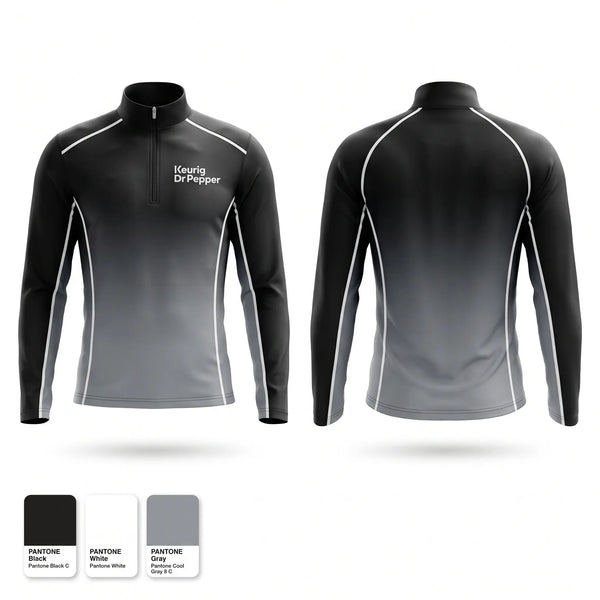 Quarter Zip Jacket, Keurig Dr Pepper, , Teamtime, Team time, sublimation, custom sports apparel, team uniforms, spirit wear, spiritwear, sports uniforms, custom shirts, team store, custom team store, fundraiser sports, apparel fundraiser