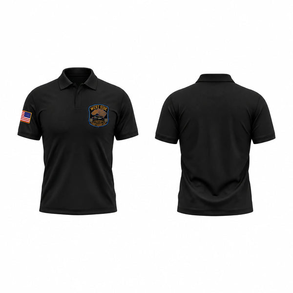Short Sleeve Performance Polo, Houston Police West Side, Police, Teamtime, Team time, sublimation, custom sports apparel, team uniforms, spirit wear, spiritwear, sports uniforms, custom shirts, team store, custom team store, fundraiser sports, apparel fundraiser