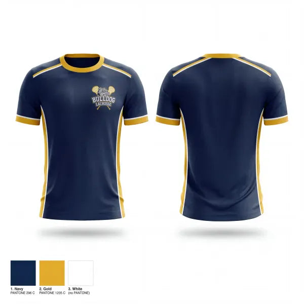 Short Sleeve Performance Shirt, West Albany Bulldogs, Men's Lacrosse, Teamtime, Team time, sublimation, custom sports apparel, team uniforms, spirit wear, spiritwear, sports uniforms, custom shirts, team store, custom team store, fundraiser sports, apparel fundraiser