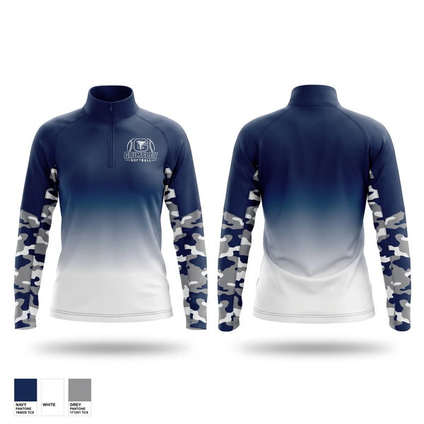 Quarter Zip Jacket, GRIMSLEY HIGH SCHOOL, Softball, Teamtime, Team time, sublimation, custom sports apparel, team uniforms, spirit wear, spiritwear, sports uniforms, custom shirts, team store, custom team store, fundraiser sports, apparel fundraiser