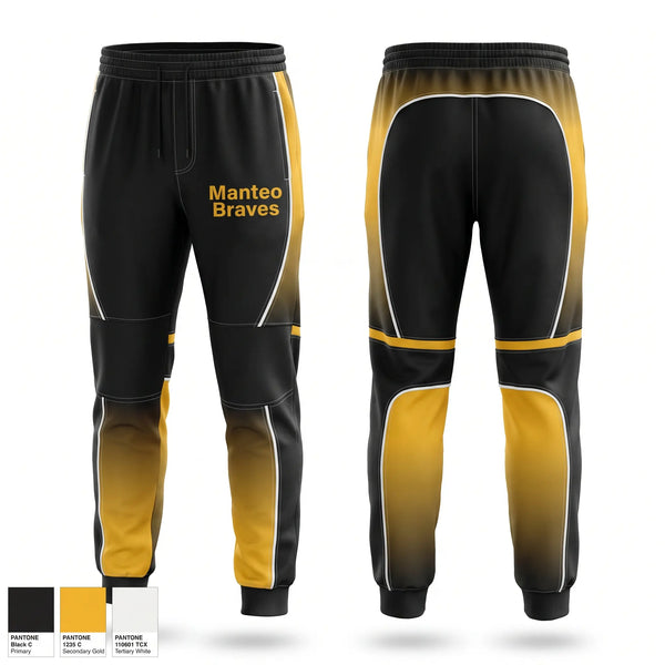 Sweatpants, Manteo Braves, Women's Basketball, Teamtime, Team time, sublimation, custom sports apparel, team uniforms, spirit wear, spiritwear, sports uniforms, custom shirts, team store, custom team store, fundraiser sports, apparel fundraiser